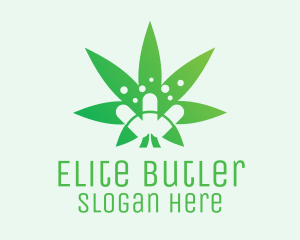 Medicinal Marijuana Leaf Logo