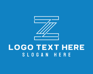 Digital Software Letter Z Business logo