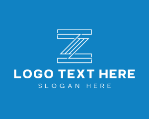 Digital Software Letter Z Business logo