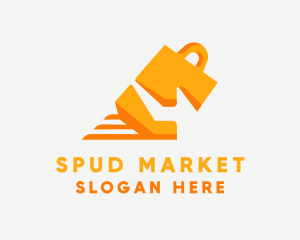 Fast Market Bag logo design