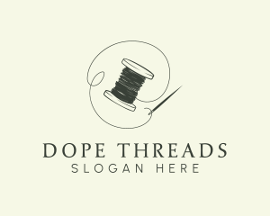 Sewing Needle Thread logo design