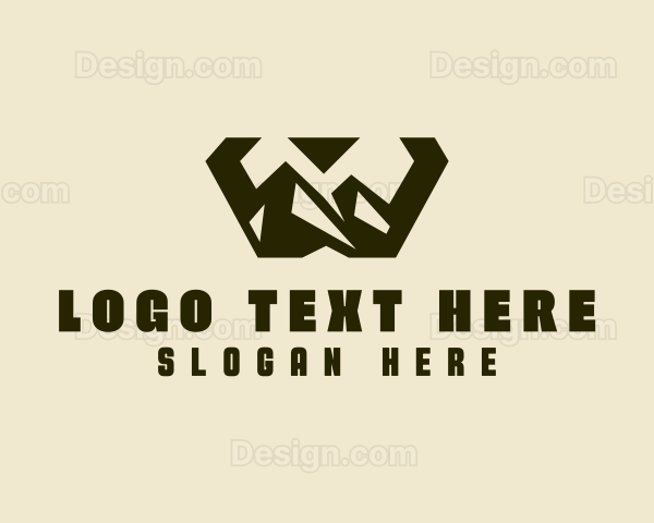 Mountain Trek Letter W Logo