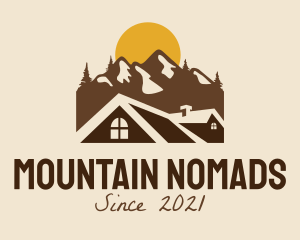 Mountain House Travel  logo design