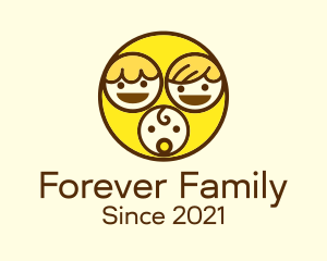 Happy Family Parenting logo design