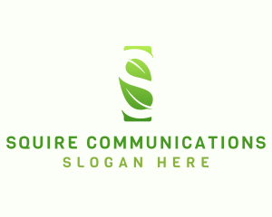 Nature Leaf Eco logo design