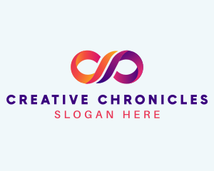 Creative Loop Infinity logo design