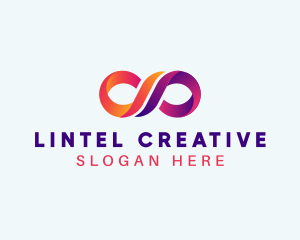 Creative Loop Infinity logo design