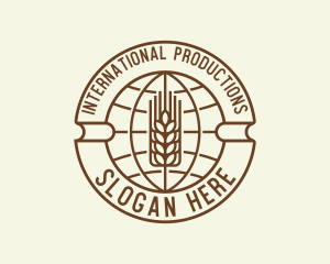 World Agriculture Wheat logo