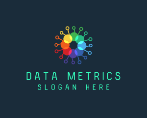 Data Communication Circuit  logo design