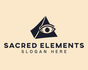 Sacred Mason Eye logo
