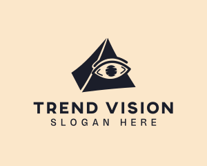 Sacred Mason Eye logo design