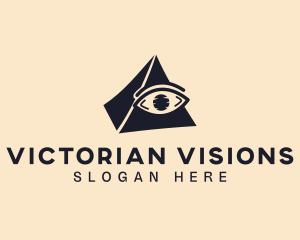 Sacred Mason Eye logo design