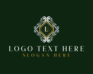 Elegant Luxury Ornament logo design