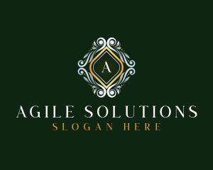 Elegant Luxury Ornament logo design