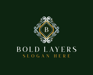 Elegant Luxury Ornament logo design