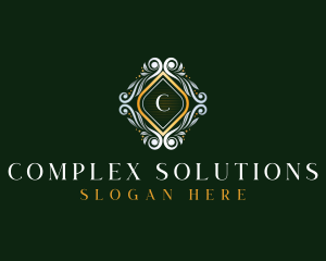 Elegant Luxury Ornament logo design