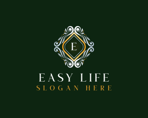 Elegant Luxury Ornament logo design