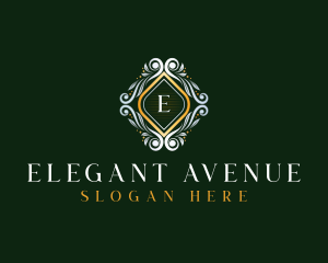 Elegant Luxury Ornament logo design