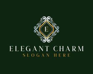 Elegant Luxury Ornament logo design