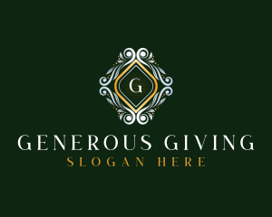 Elegant Luxury Ornament logo design