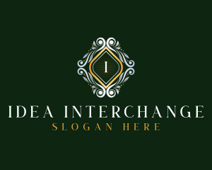 Elegant Luxury Ornament logo design