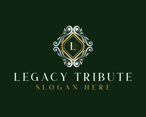 Elegant Luxury Ornament logo design