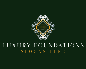 Elegant Luxury Ornament logo design