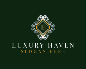 Elegant Luxury Ornament logo design