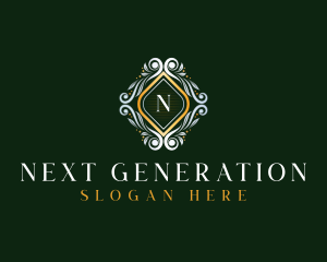 Elegant Luxury Ornament logo design