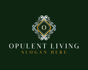 Elegant Luxury Ornament logo design