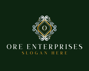 Elegant Luxury Ornament logo design