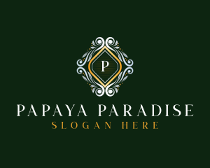 Elegant Luxury Ornament logo design