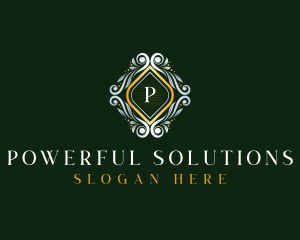 Elegant Luxury Ornament logo design