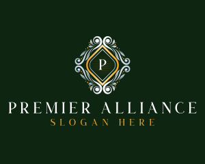 Elegant Luxury Ornament logo design