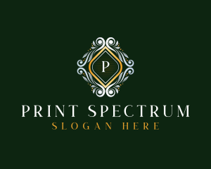 Elegant Luxury Ornament logo design