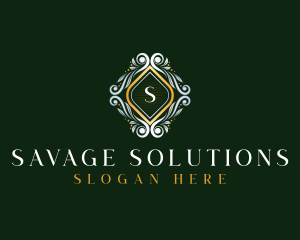 Elegant Luxury Ornament logo design