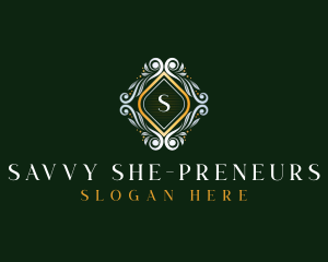 Elegant Luxury Ornament logo design