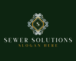 Elegant Luxury Ornament logo design