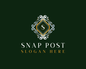 Elegant Luxury Ornament logo design