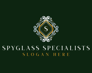 Elegant Luxury Ornament logo design