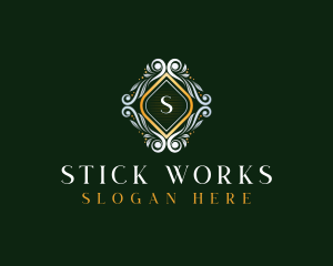 Elegant Luxury Ornament logo design