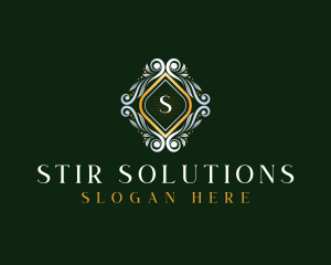 Elegant Luxury Ornament logo design