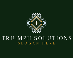 Elegant Luxury Ornament logo design