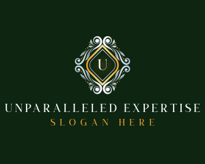 Elegant Luxury Ornament logo design