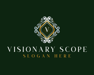 Elegant Luxury Ornament logo design