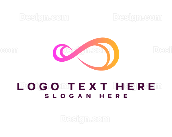 Neon Infinite Loop Logo