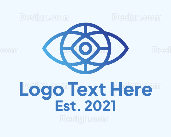 Tech Webcam Eye Logo