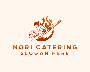 Gourmet Noodles Restaurant logo design