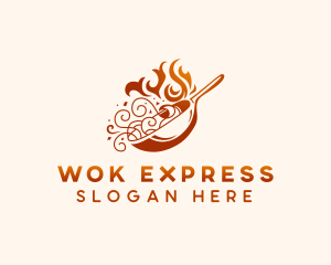 Gourmet Noodles Restaurant logo design