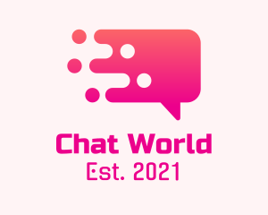 Modern Digital Chat  logo design